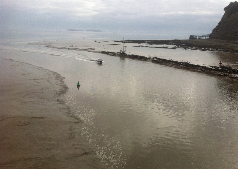 Cardiff Bay At Low Tide