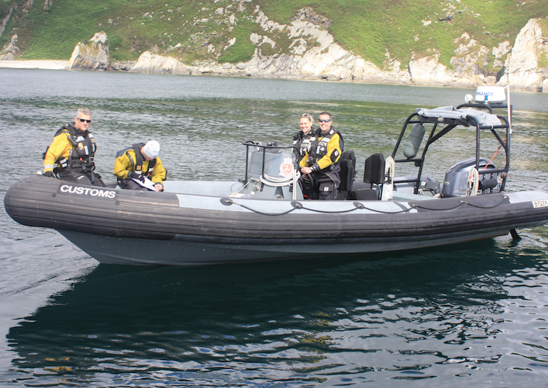 Isle Of Man Customs RIB